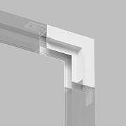 Соединитель угловой L-образный для треков встраиваемых Denkirs Smart TR2118-WH цвет арматуры Белый-1