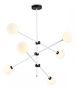 Люстра на штанге Ambrella Light TR TR2512 цвет плафона/подвески Белый, цвет арматуры Белый, Черный