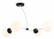 Люстра на штанге Ambrella Light TR TR2542 цвет плафона/подвески Белый, цвет арматуры Белый, Черный