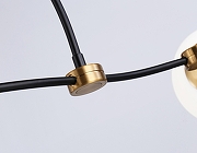 Люстра на штанге Ambrella Light TR TR2555 цвет плафона/подвески Белый, цвет арматуры Бронза, Черный-4