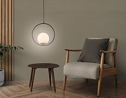 Подвесной светильник Ambrella Light TR TR2592 цвет плафона/подвески Белый, цвет арматуры Черный-6