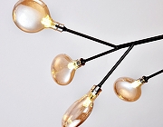 Люстра Ambrella Light TR TR3013 цвет плафона/подвески Оранжевый, цвет арматуры Черный-4