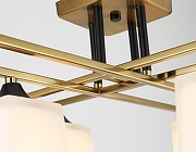 Люстра на штанге Ambrella Light TR TR303044 цвет плафона/подвески Белый, цвет арматуры Медь-4