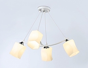 Люстра Ambrella Light TR TR303156 цвет плафона/подвески Белый, цвет арматуры Белый, Хром-1
