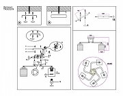 Люстра Ambrella Light TR TR303219 цвет плафона/подвески Светло-серый, Прозрачный, цвет арматуры Белый-5