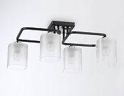 Накладной светильник Ambrella Light TR TR303222 цвет плафона/подвески Прозрачный, цвет арматуры Черный-2