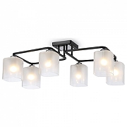 Накладной светильник Ambrella Light TR TR303224 цвет плафона/подвески Прозрачный, цвет арматуры Черный