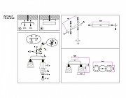 Светильник на штанге Ambrella Light TR TR303229 цвет плафона/подвески Белый, Прозрачный, цвет арматуры Белый-4
