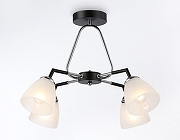 Люстра на штанге Ambrella Light TR TR303293 цвет плафона/подвески Белый, цвет арматуры Черный-1