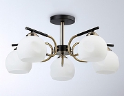 Люстра на штанге Ambrella Light TR TR303312 цвет плафона/подвески Белый, цвет арматуры Черный-2