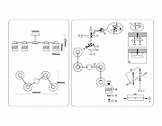 Люстра на штанге Ambrella Light TR TR303324 цвет плафона/подвески Белый, цвет арматуры Золото, Черный-7