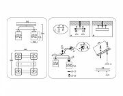 Люстра Ambrella Light TR TR3033249 цвет плафона/подвески Светло-серый, цвет арматуры Коричневый, Черный-6