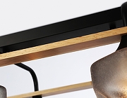 Люстра Ambrella Light TR TR3033250 цвет плафона/подвески Светло-серый, цвет арматуры Коричневый, Черный-5