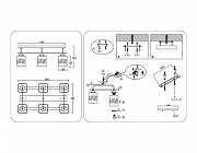 Люстра Ambrella Light TR TR3033250 цвет плафона/подвески Светло-серый, цвет арматуры Коричневый, Черный-7
