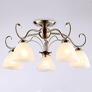Люстра Ambrella Light TR TR3046 цвет плафона/подвески Белый, цвет арматуры Бронза-1