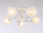 Люстра на штанге Ambrella Light TR TR3062 цвет плафона/подвески Белый, Прозрачный, цвет арматуры Белый, Серебро-2