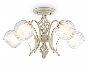 Люстра на штанге Ambrella Light TR TR3066 цвет плафона/подвески Белый, цвет арматуры Белый, Золото-1