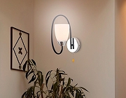 Бра Ambrella Light TR TR3134 цвет плафона/подвески Белый, цвет арматуры Черный-2