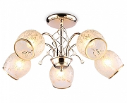 Люстра на штанге Ambrella Light TR TR3189 цвет плафона/подвески Белый, цвет арматуры Золото