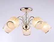 Люстра на штанге Ambrella Light TR TR3189 цвет плафона/подвески Белый, цвет арматуры Золото-5