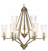 Люстра Ambrella Light TR TR3233 цвет плафона/подвески Прозрачный, цвет арматуры Латунь