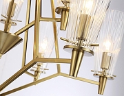 Люстра Ambrella Light TR TR3233 цвет плафона/подвески Прозрачный, цвет арматуры Латунь-5