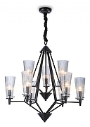 Люстра Ambrella Light TR TR3238 цвет плафона/подвески Прозрачный, цвет арматуры Черный-1