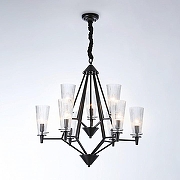 Люстра Ambrella Light TR TR3238 цвет плафона/подвески Прозрачный, цвет арматуры Черный-2