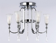 Люстра Ambrella Light TR TR3243 цвет плафона/подвески Белый, Прозрачный, цвет арматуры Хром-4