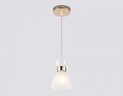 Подвесной светильник Ambrella Light TR TR3401 цвет плафона/подвески Белый, цвет арматуры Золото-1