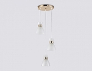 Подвесной светильник Ambrella Light TR TR3402 цвет плафона/подвески Белый, цвет арматуры Золото-1