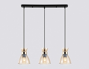 Подвесной светильник Ambrella Light TR TR3404 цвет плафона/подвески Оранжевый, цвет арматуры Золото, Черный-2