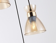 Подвесной светильник Ambrella Light TR TR3405 цвет плафона/подвески Оранжевый, цвет арматуры Золото, Черный-3