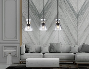 Подвесной светильник Ambrella Light TR TR3407 цвет плафона/подвески Дымчатый, цвет арматуры Золото, Черный-4