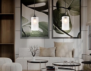 Подвесной светильник Ambrella Light TR TR3411 цвет плафона/подвески Белый, цвет арматуры Черный-4