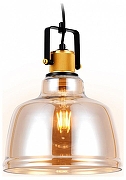Подвесной светильник Ambrella Light TR TR3526 цвет плафона/подвески Янтарный, цвет арматуры Черный