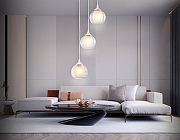 Подвесной светильник Ambrella Light TR TR3540 цвет плафона/подвески Белый, Прозрачный, цвет арматуры Белый-6