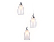 Подвесной светильник Ambrella Light TR TR3548 цвет плафона/подвески Прозрачный, цвет арматуры Хром-2