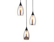 Подвесной светильник Ambrella Light TR TR3550 цвет плафона/подвески Дымчатый, цвет арматуры Черный-2