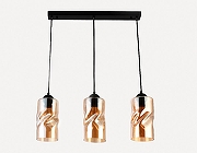 Подвесной светильник Ambrella Light TR TR3556 цвет плафона/подвески Янтарный, цвет арматуры Черный-1