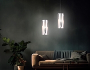 Подвесной светильник Ambrella Light TR TR3589 цвет плафона/подвески Дымчатый, цвет арматуры Хром-4