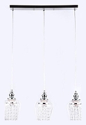 Подвесной светильник Ambrella Light TR TR3612 цвет плафона/подвески Прозрачный, цвет арматуры Хром-1