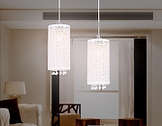 Подвесной светильник Ambrella Light TR TR3636 цвет плафона/подвески Белый, Прозрачный, цвет арматуры Белый-3