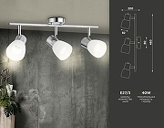 Спот Ambrella Light TR TR3965 цвет плафона/подвески Белый, цвет арматуры Хром-9