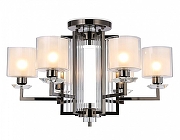 Люстра Ambrella Light TR TR4422 цвет плафона/подвески Белый, Прозрачный, цвет арматуры Прозрачный, Хром-1