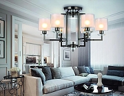 Люстра Ambrella Light TR TR4422 цвет плафона/подвески Белый, Прозрачный, цвет арматуры Прозрачный, Хром-6