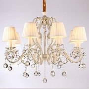 Люстра Ambrella Light TR TR4561 цвет плафона/подвески Белый, Прозрачный, цвет арматуры Бежевый, Золото-7