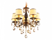 Люстра Ambrella Light TR TR4577 цвет плафона/подвески Белый, Оранжевый, цвет арматуры Бронза