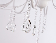 Люстра Ambrella Light TR TR4605 цвет плафона/подвески Белый, Прозрачный, цвет арматуры Белый-6