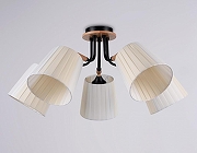 Люстра Ambrella Light TR TR4733 цвет плафона/подвески Белый, цвет арматуры Коричневый, Черный-1